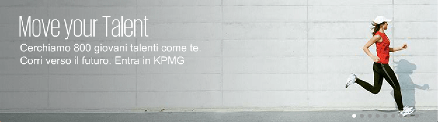 Realizzazione banner animati per sito KPMG